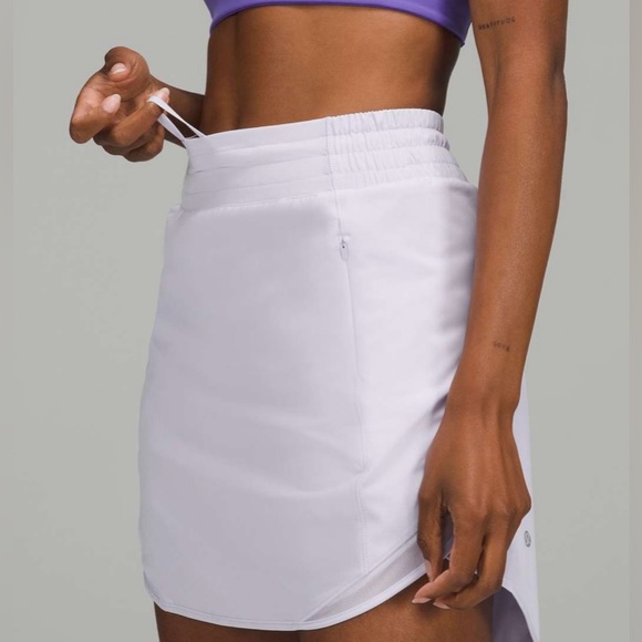 Lululemon | Hotty Hot High-Rise Skirt *Long Pastel Blue - Picture 2 of 14